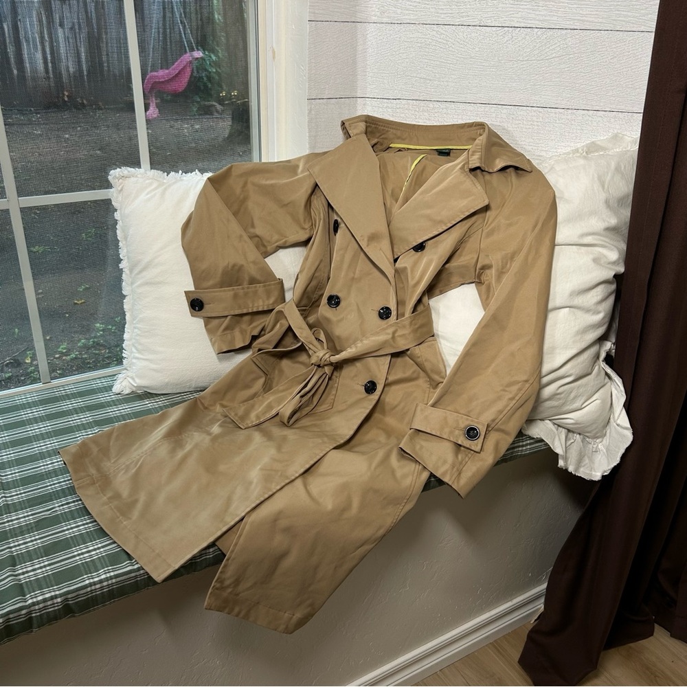 Double-Breasted Trench Coat